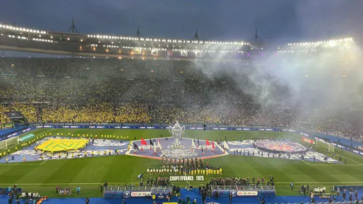Le FC Nantes est dans le brouillard après sa lourde défaite en finale de Coupe de France. © Anne-Sophie Ply
