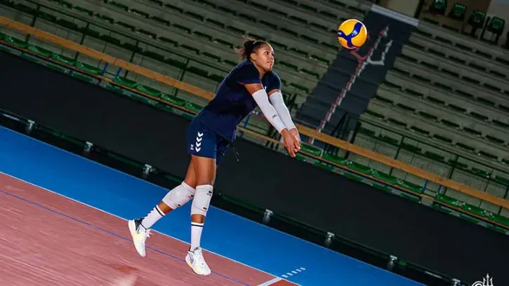 Les Neptunes ont su conserver l'Américaine Taylor Mims en vue de cette nouvelle saison. © Neptunes de Nantes