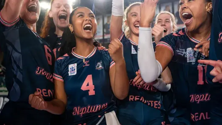 Les Neptunes en plein match (©Nantes Métropole)