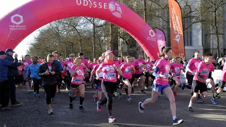 Seul ou à plusieurs, en famille et / ou entre amis, il y a plusieurs façons de participer à la course Odyssea ! © Rodolphe Delaroque / Nantes Métropole