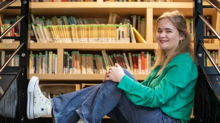 Paula Zang est la jeune ambassadrice de Sarrebruck à Nantes © Céline Jacq pour Nantes Métropole
